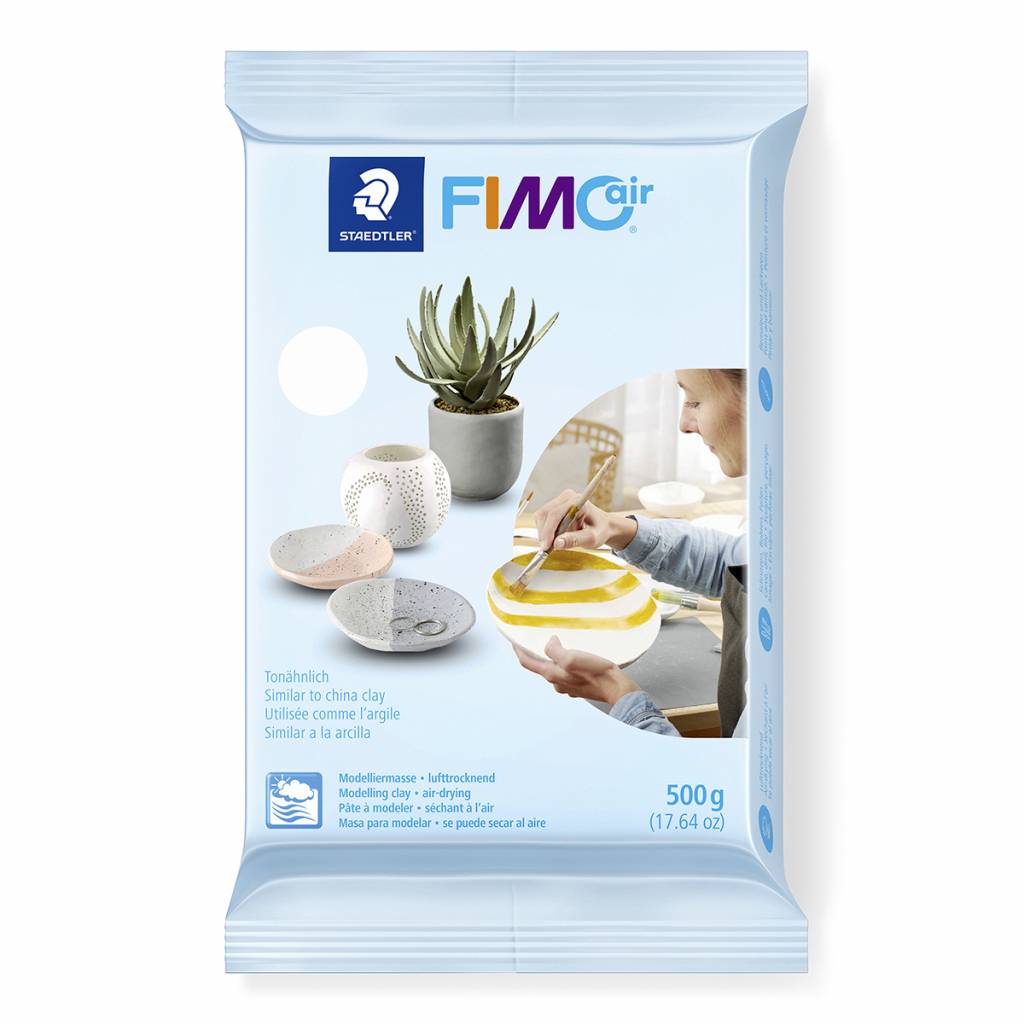 SAMOTVRDNOUCÍ HMOTA FIMO AIR 500g: bílá