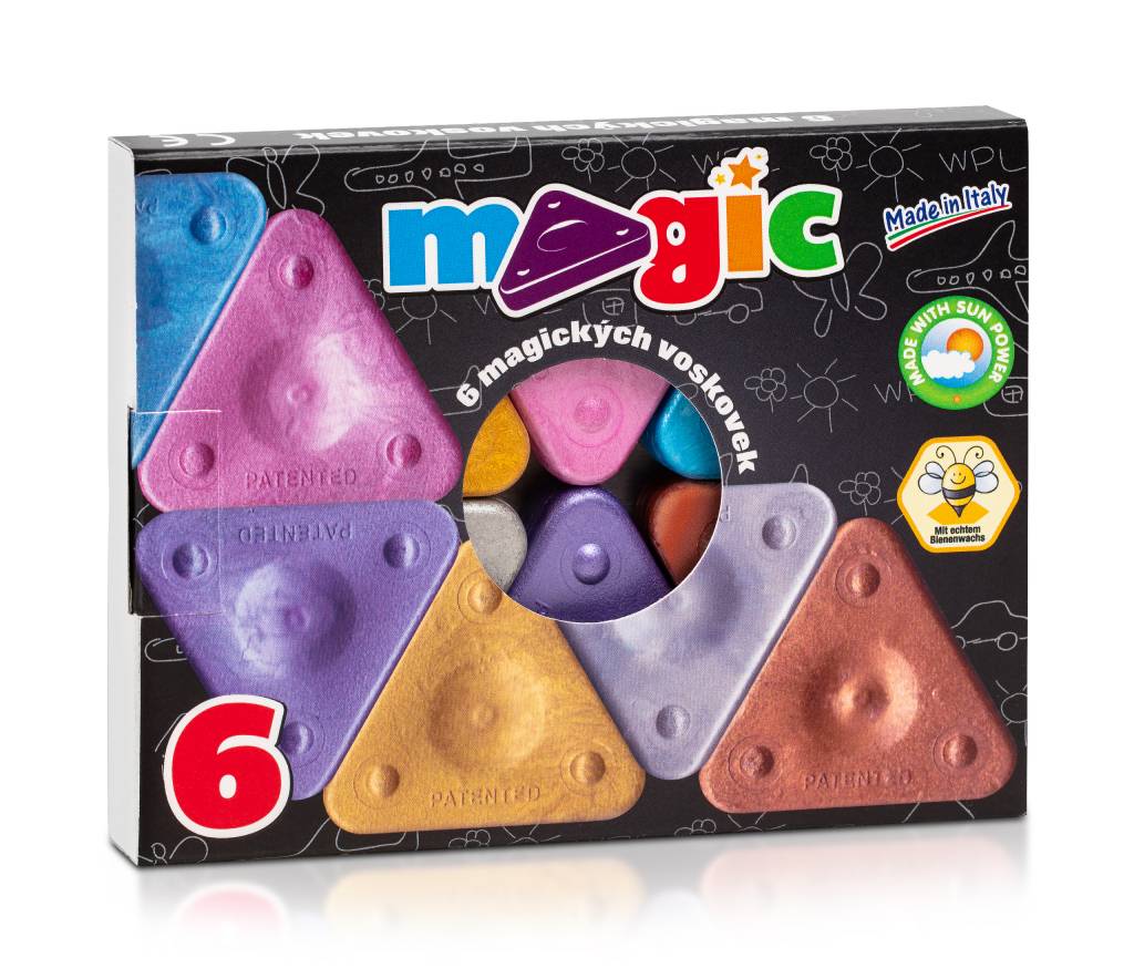 VOSKOVKY TROJBOKE MAGIC METALIC 6KS,