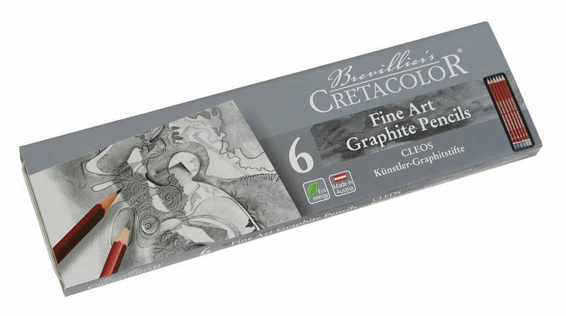 Sada grafitových tužek Cleos 6ks