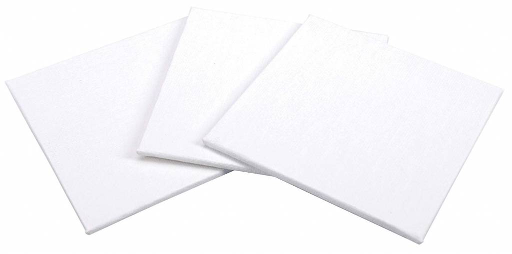 Canvas Board 10x10cm - set 3ks
