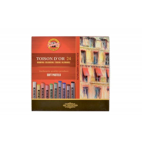 Umělecké prašné křídy 24ks