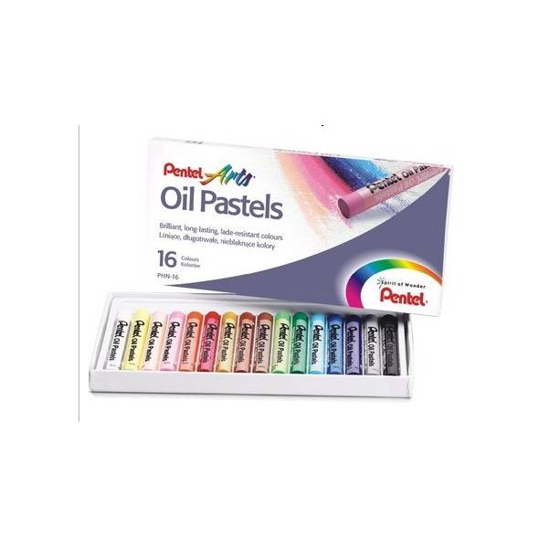 Olejové pastely Pentel 16ks