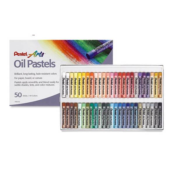 Olejové pastely pentel 50ks